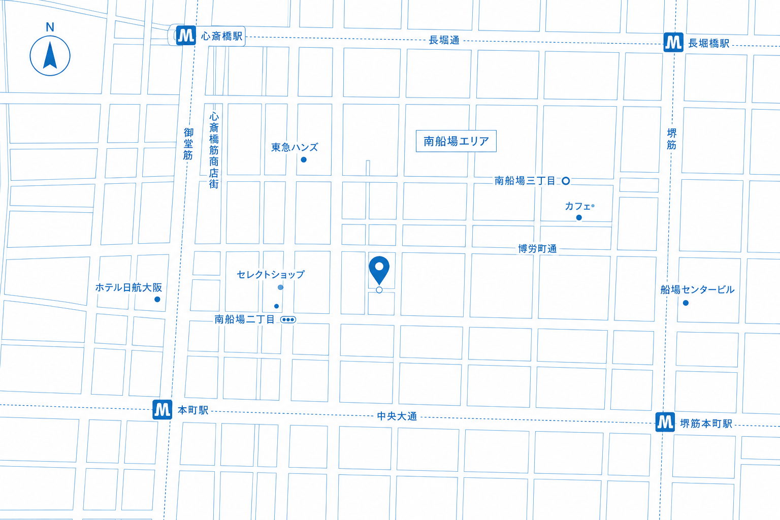 トラットリア・チェレステ 地図