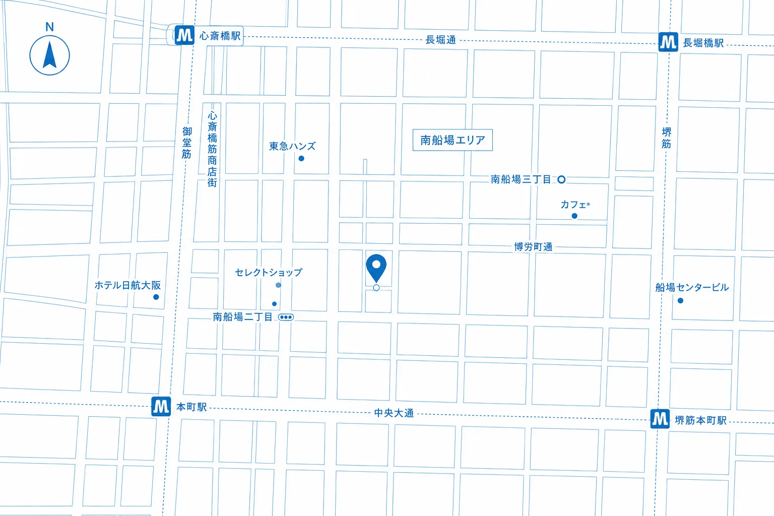 トラットリア・チェレステ 地図